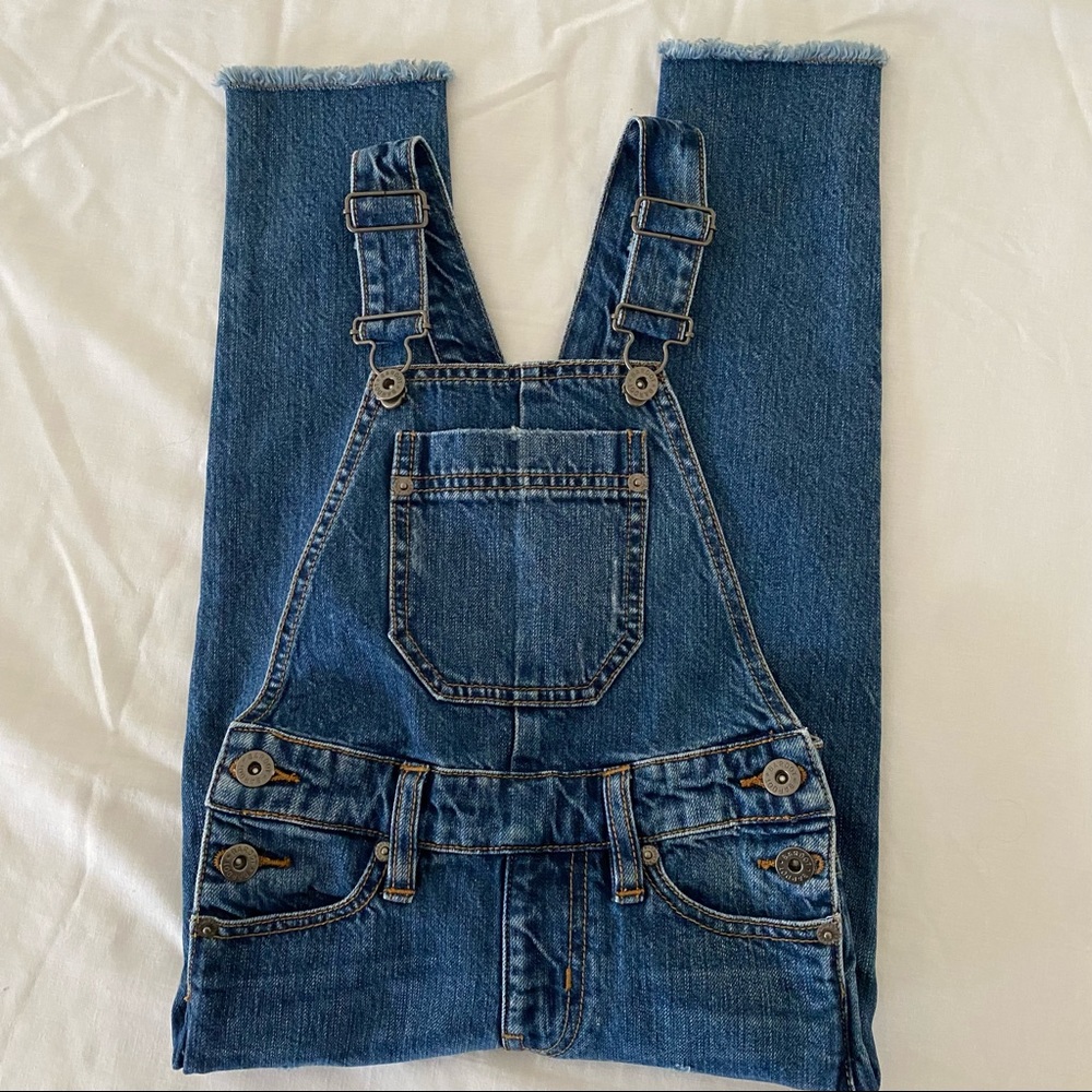 BNWT Bardot Junior Trash Overalls Dark Denim - Size 4